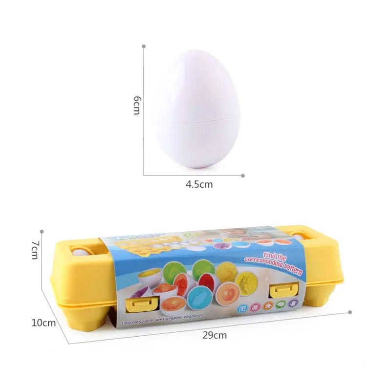 Toy Egg Shape Matching Puzzle - Tiny Explorers Club