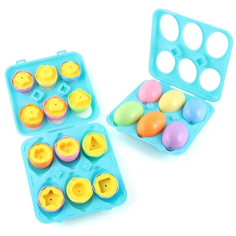 Toy Egg Shape Matching Puzzle - Tiny Explorers Club