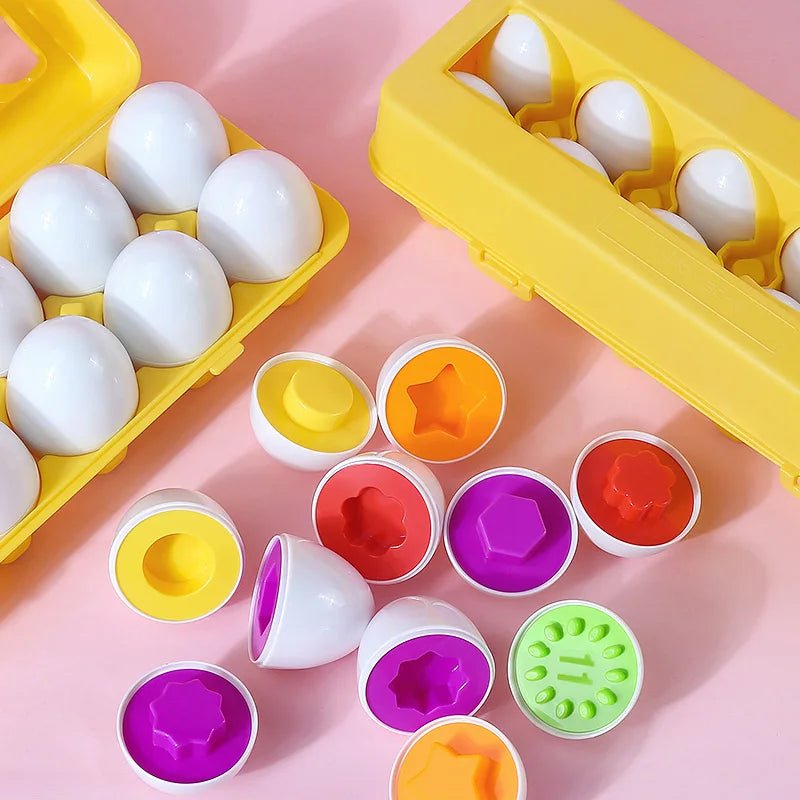 Toy Egg Shape Matching Puzzle - Tiny Explorers Club