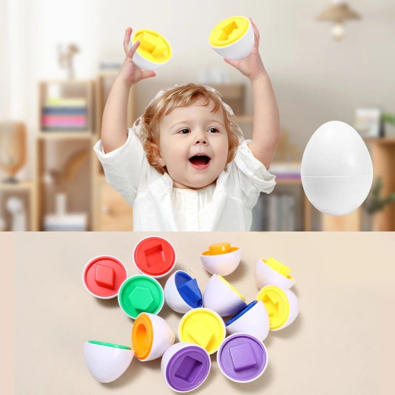 Toy Egg Shape Matching Puzzle - Tiny Explorers Club