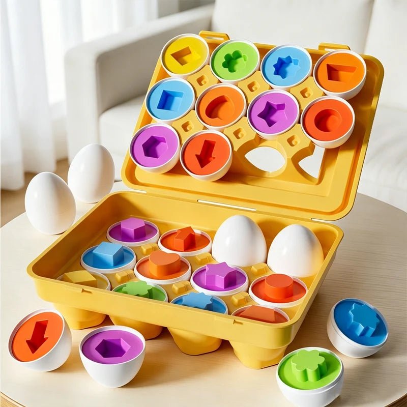 Toy Egg Shape Matching Puzzle - Tiny Explorers Club