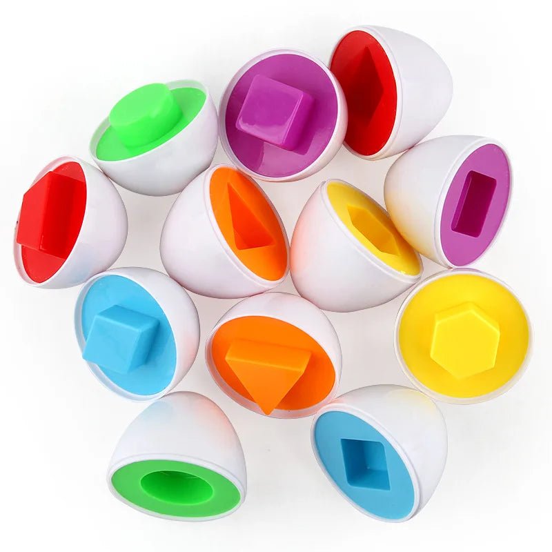 Toy Egg Shape Matching Puzzle - Tiny Explorers Club