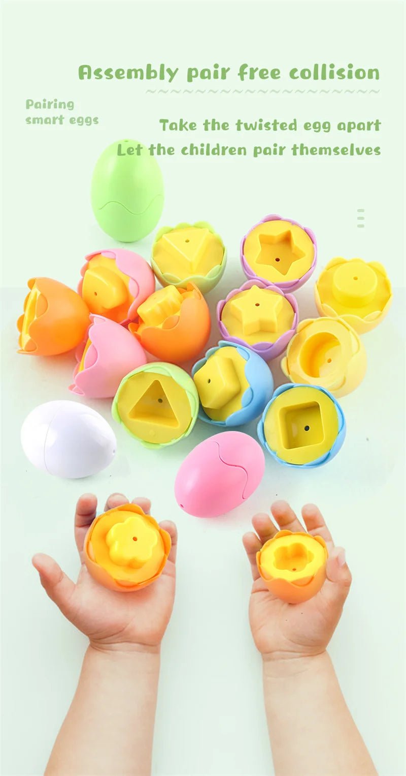 Toy Egg Shape Matching Puzzle - Tiny Explorers Club