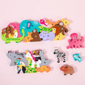 Wooden Animal Alphabet Stacking Blocks - Tiny Explorers Club