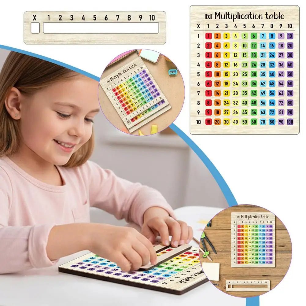 Wooden Multiplication Board - Tiny Explorers Club