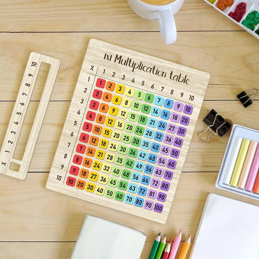 Wooden Multiplication Board - Tiny Explorers Club
