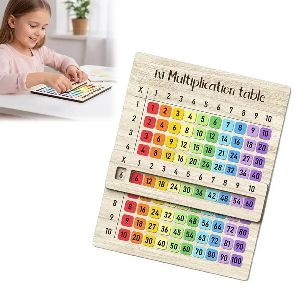 Wooden Multiplication Board - Tiny Explorers Club