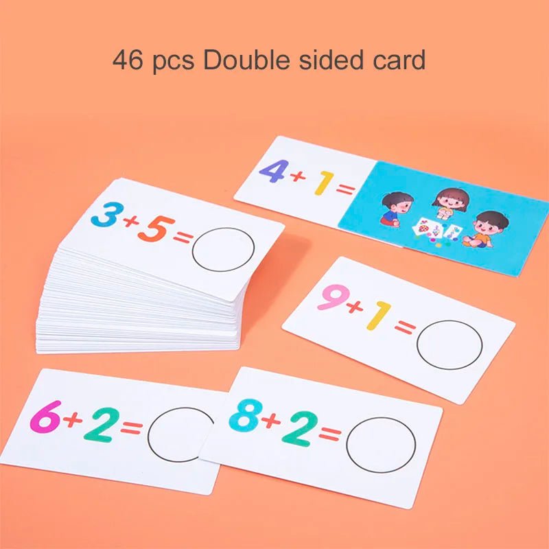 Wooden Number Board Montessori Math Toy - Tiny Explorers Club