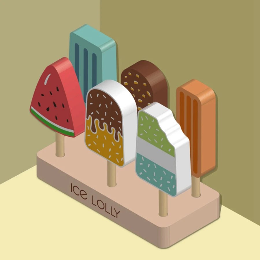 Wooden Play House Ice Cream - Tiny Explorers Club