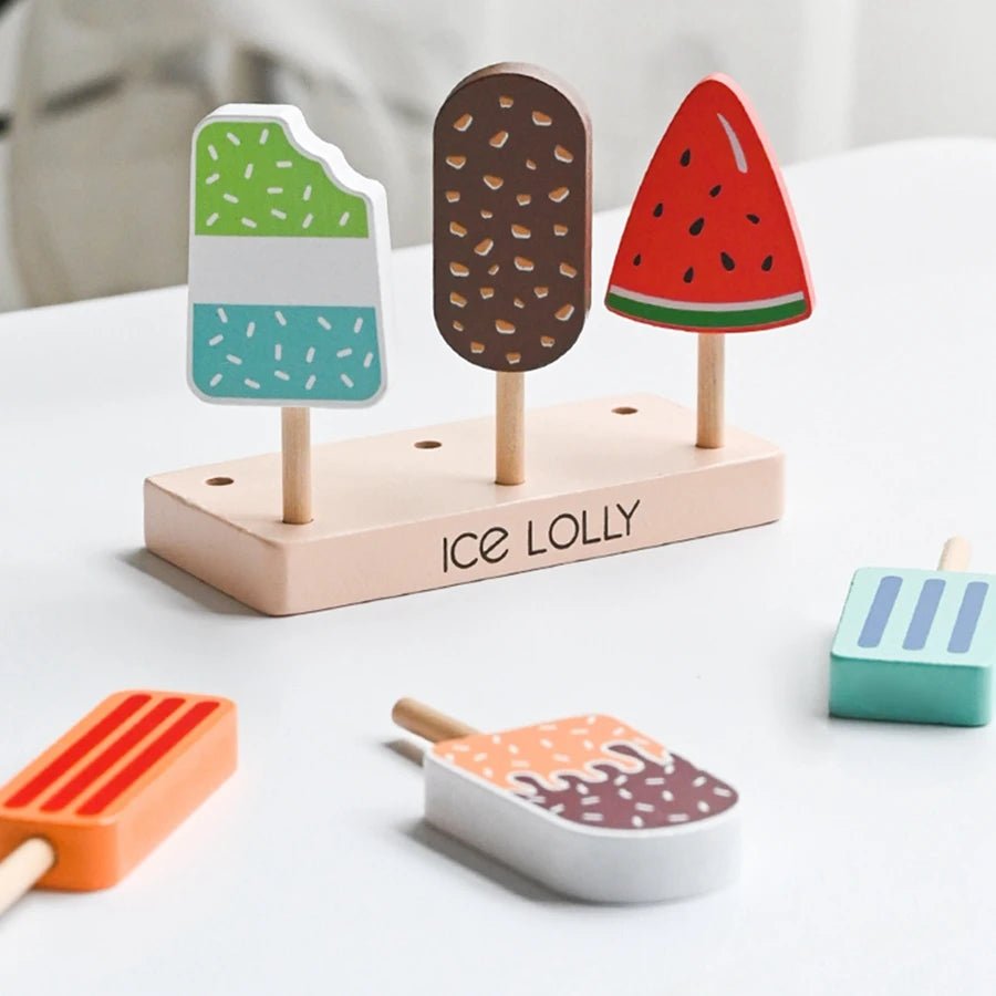 Wooden Play House Ice Cream - Tiny Explorers Club