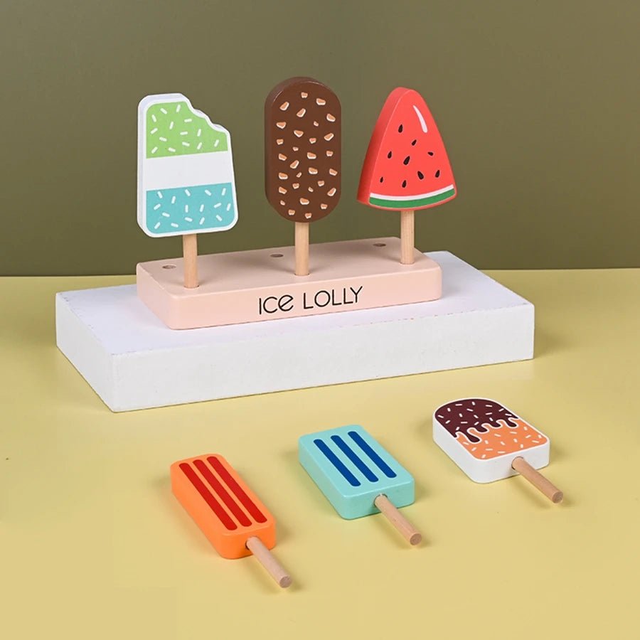 Wooden Play House Ice Cream - Tiny Explorers Club