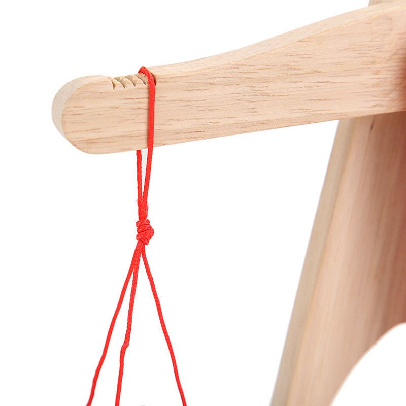 Wooden scales for measuring and weighing - Montessori Maths resources for Children's Learning - Tiny Explorers Club